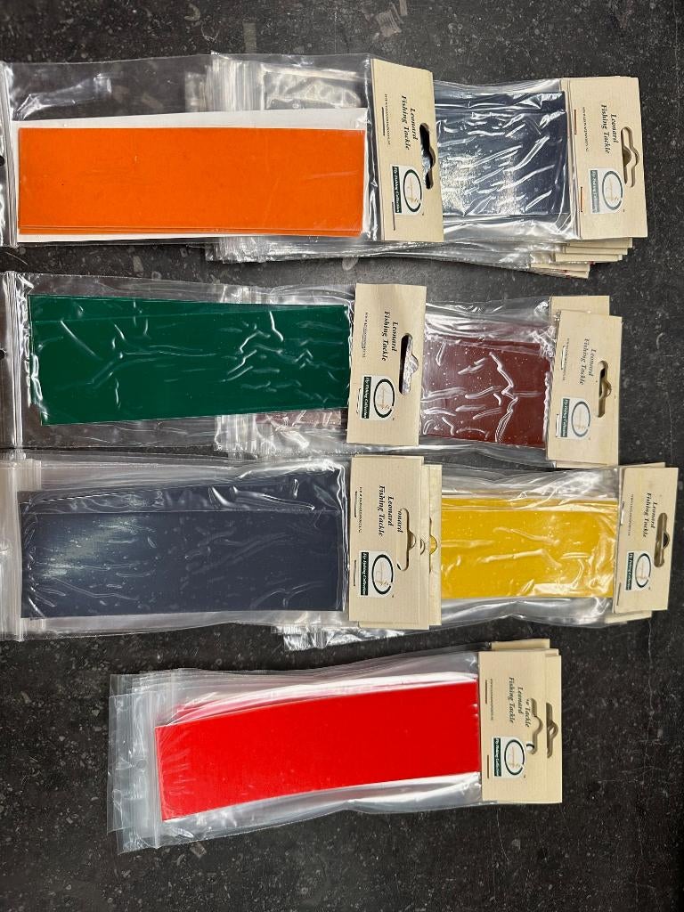 Vliegvissen 36 zakjes bodyflex kleuren mix SET 3, Overige typen, Nieuw, Ophalen of Verzenden, Nvt