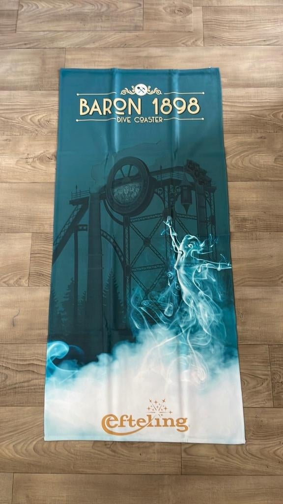 Efteling Strandlaken BARON 1898, Verzamelen, Efteling, Ophalen of Verzenden, Nieuw, Gebruiksvoorwerp