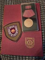 DDR Kleine oorkonde groep Zivilverteidigung, Ophalen of Verzenden