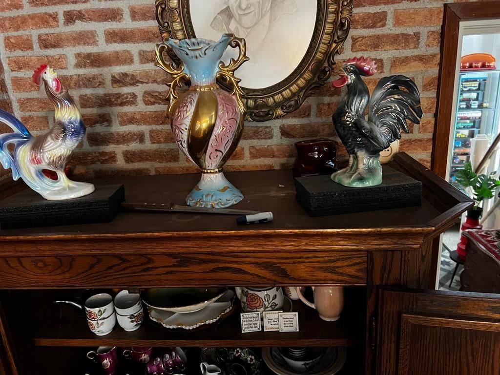 Stenen beelden, Ophalen, 25 tot 50 cm