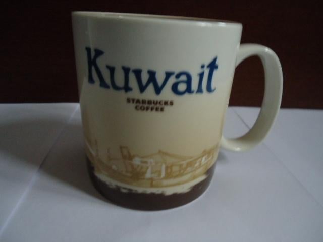 Starbucks mok Kuwait, Koeweit, 2010, Ophalen of Verzenden, Zo goed als nieuw, Gebruiksvoorwerp