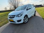 Opel Karl 1.0 Ecoflex 55KW 2016 Wit nw apk, Voorwielaandrijving, 839 kg, 74 pk, Wit