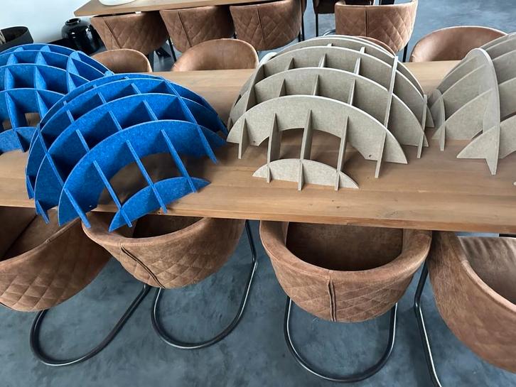 Akoestische plafondpanelen / geluidsabsorbers – set van 4, Huis en Inrichting, Woonaccessoires | Overige, Nieuw, Ophalen