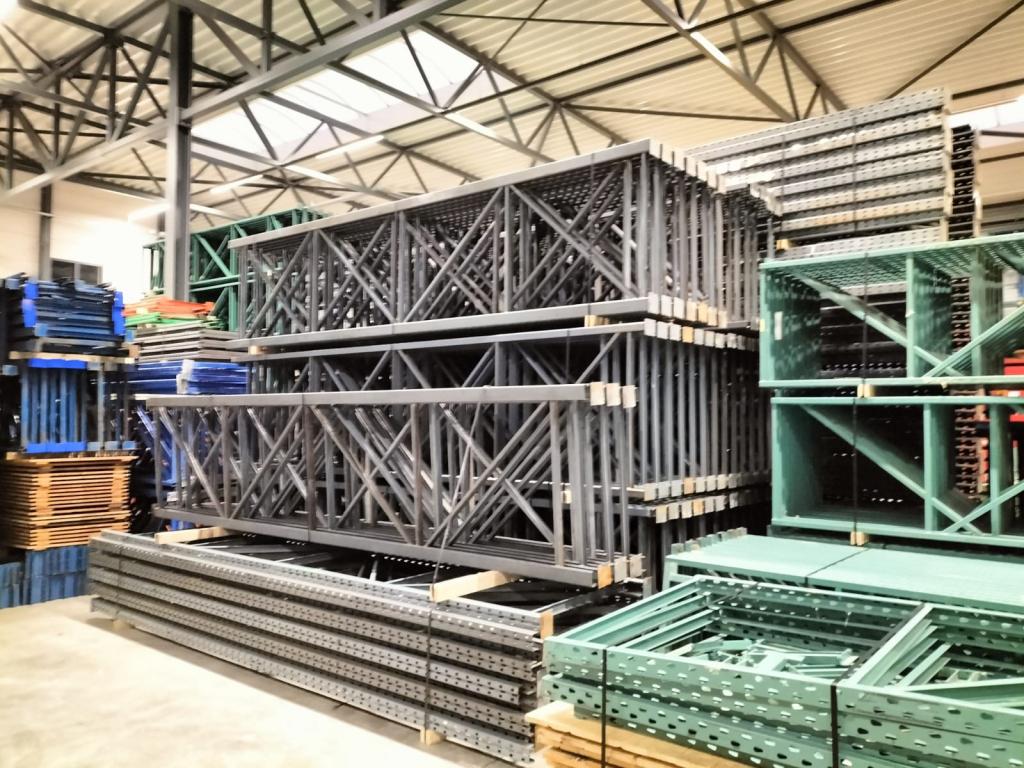 Redirack Palletstelling 480x110 cm Gebruikt, Niet ingevuld, Niet ingevuld, Niet ingevuld