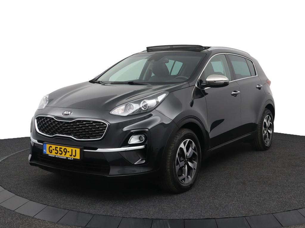 Kia Sportage 1.6 T-GDI DynamicPlusLine Automaat - Schuif-/ka, Auto's, Kia, 12 maanden, 15 km/l, Gebruikt, 4 cilinders