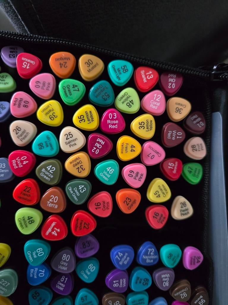 Decotime alcohol markers, Hobby en Vrije tijd, Ophalen of Verzenden, Zo goed als nieuw, Potlood of Stift