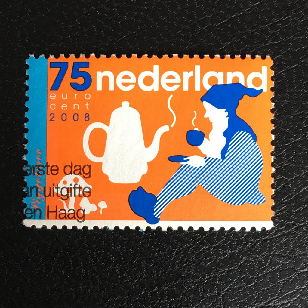2934 Nederland 2008 NVPH 2605 Kabouter Piggelmee- gestempeld, Ophalen of Verzenden, Na 1940, Gestempeld