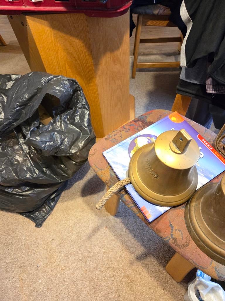 Antieke Scheepsbel - Brons, Jaartal 1839, Ophalen of Verzenden