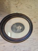 Schilderij lijst met glas ovaal 50X40 cm, Ophalen