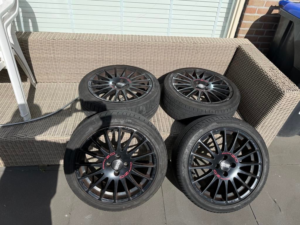 17 inch OZ Racing Superturismo | 4x100 | Origineel Mini, Gebruikt, Velg(en), 17 inch, Zomerbanden