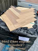 Eiken vloer, Ophalen of Verzenden, Nieuw, 50 tot 75 m², Parket