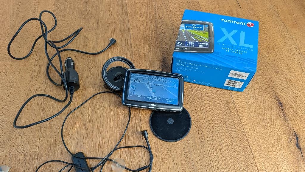 TomTom XL IQ Routes met kaart Western and Central Europe, Ophalen, Gebruikt