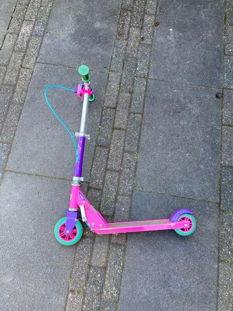 Meisjes step, Fietsen en Brommers, Steps, Ophalen of Verzenden, Gebruikt, Gewone step