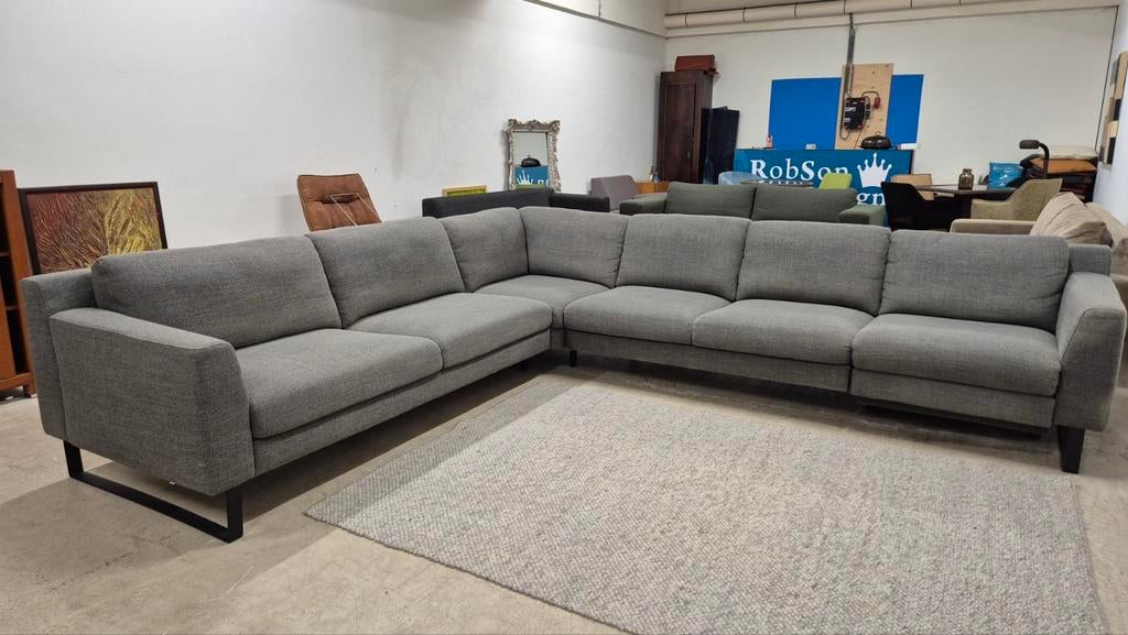 Montel Montelex XXL design hoekbankmet relax system, Huis en Inrichting, Banken | Bankstellen, Modern design, Montel Montelix, hoekbank