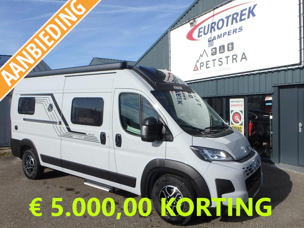 Knaus Boxlife 600 ME € 5.000,00 KORTING, Automaat, Luifel, Standaard zit, Fiat
