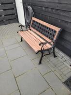 Antieke giet ijzeren tuinbank, Ophalen, Metaal