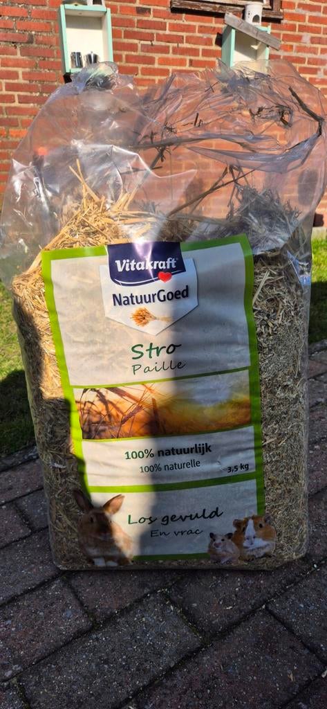 Hooi,stro,bodembedekking, konijnvoer, Ophalen, Zo goed als nieuw, Verzorging