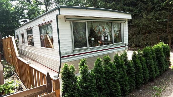 Te koop stacaravan Muller in Drenthe., Caravans en Kamperen, Stacaravans, Ophalen of Verzenden