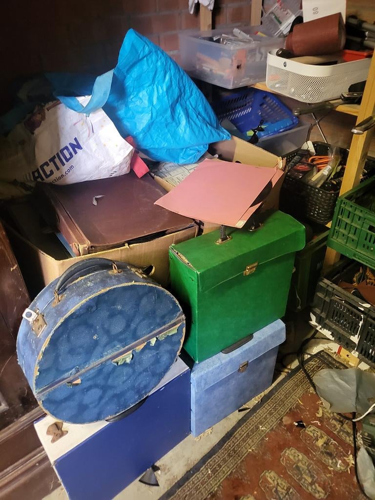 Bakeliet platen en koffers / mappen, Ophalen, Gebruikt, Overige formaten