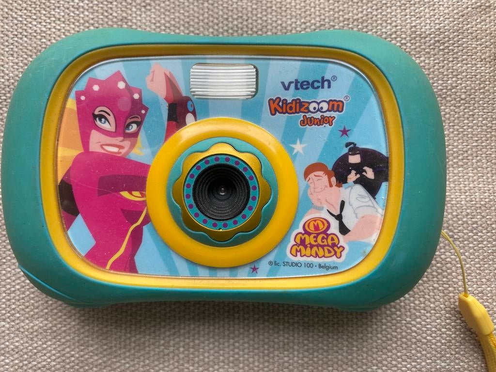 VTECH KIDIZOOM MEGA MINDY DIGITALE FILM  CAMERA, Kinderen en Baby's, Speelgoed | Vtech, Ophalen of Verzenden, Gebruikt