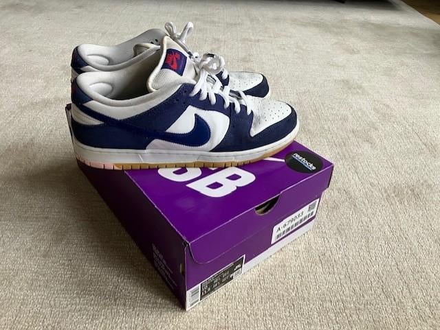 ZGAN Nike sneakers gympen Dodgers mt 44, Nike SB, Wit, Ophalen of Verzenden, Sneakers of Gympen