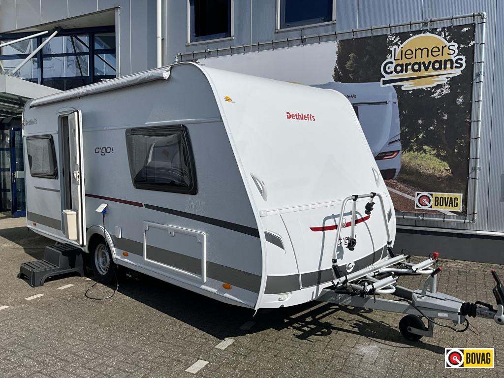 Dethleffs C'Go 475 FR AIRCO-VOORTENT-MOVER, Caravans en Kamperen, Caravans, Rondzit, Overige typen, Bedrijf, Dethleffs