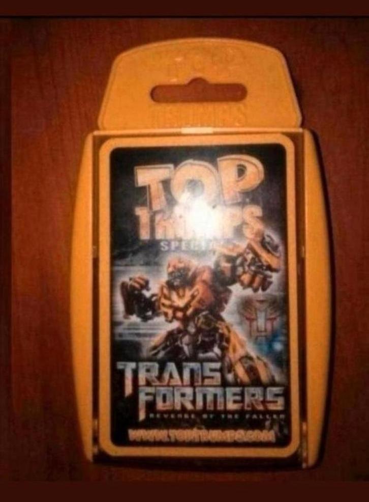 Top Trumps Transformers Revenge of the Fallen Kaartspel, Hobby en Vrije tijd, Verzamelkaartspellen | Overige, Zo goed als nieuw
