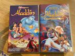 Aladdin 1 & 2 - Disney VHS Klassiekers, Alle leeftijden, Ophalen of Verzenden, Gebruikt, Komedie