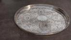 Dienblad verzilversd Sheffield oval sliver tray England, Ophalen of Verzenden, Zilver