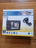 Complete Elro CS35S draadloze buitencamera set met monitor., Ophalen of Verzenden, Zo goed als nieuw, Buitencamera