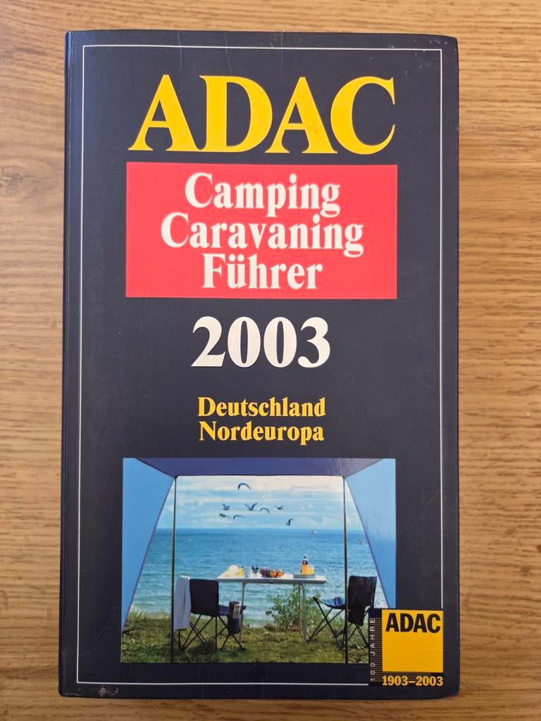 ADAC camping 2003 deutschland, Ophalen of Verzenden, Gelezen, 1800 tot 2000, Landkaart
