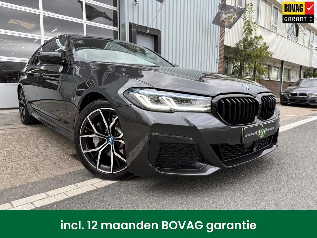 BMW 5-serie 530e High Executive M-Sport 360º CAM/LEER/PANO, Achterwielaandrijving, Gebruikt, 4 cilinders, Bedrijf