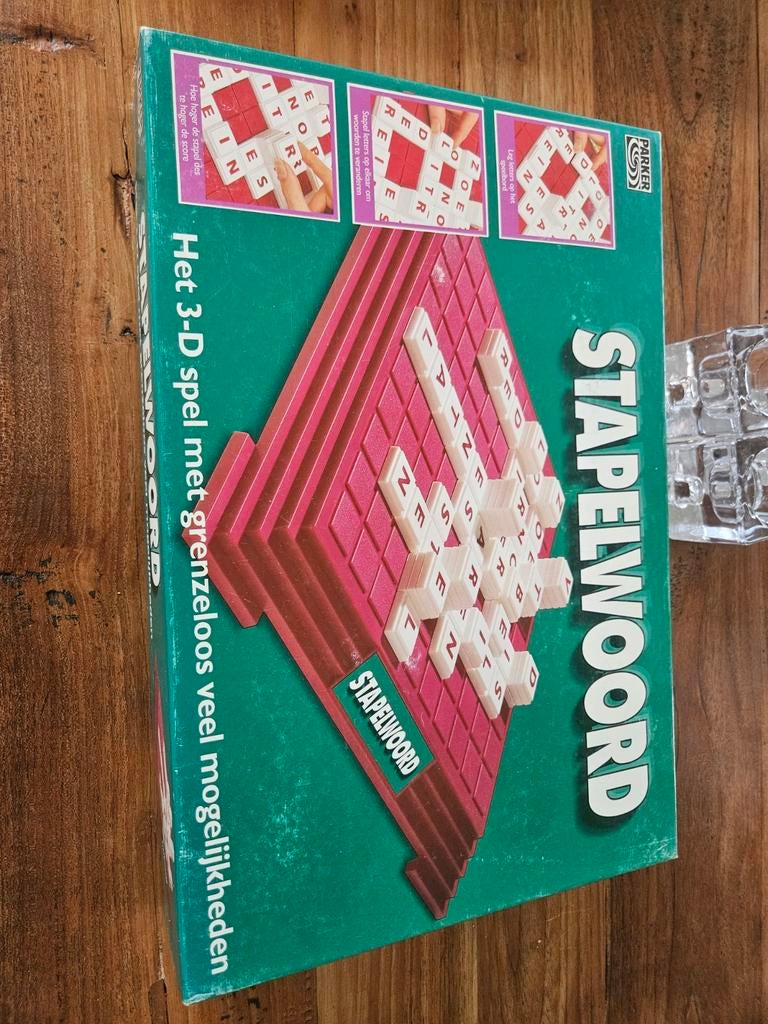 Spel Stapelwoord, Hobby en Vrije tijd, Gezelschapsspellen | Bordspellen, Ophalen, Gebruikt