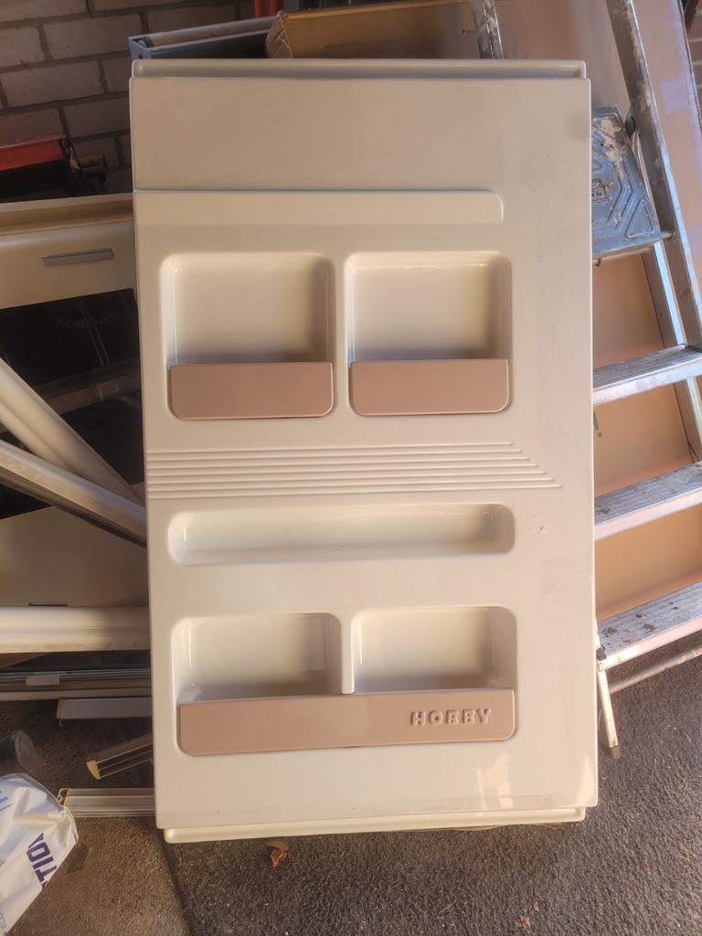 Achterwand badkamer Hobby caravan 1996, Caravans en Kamperen, Caravan accessoires, Ophalen, Gebruikt