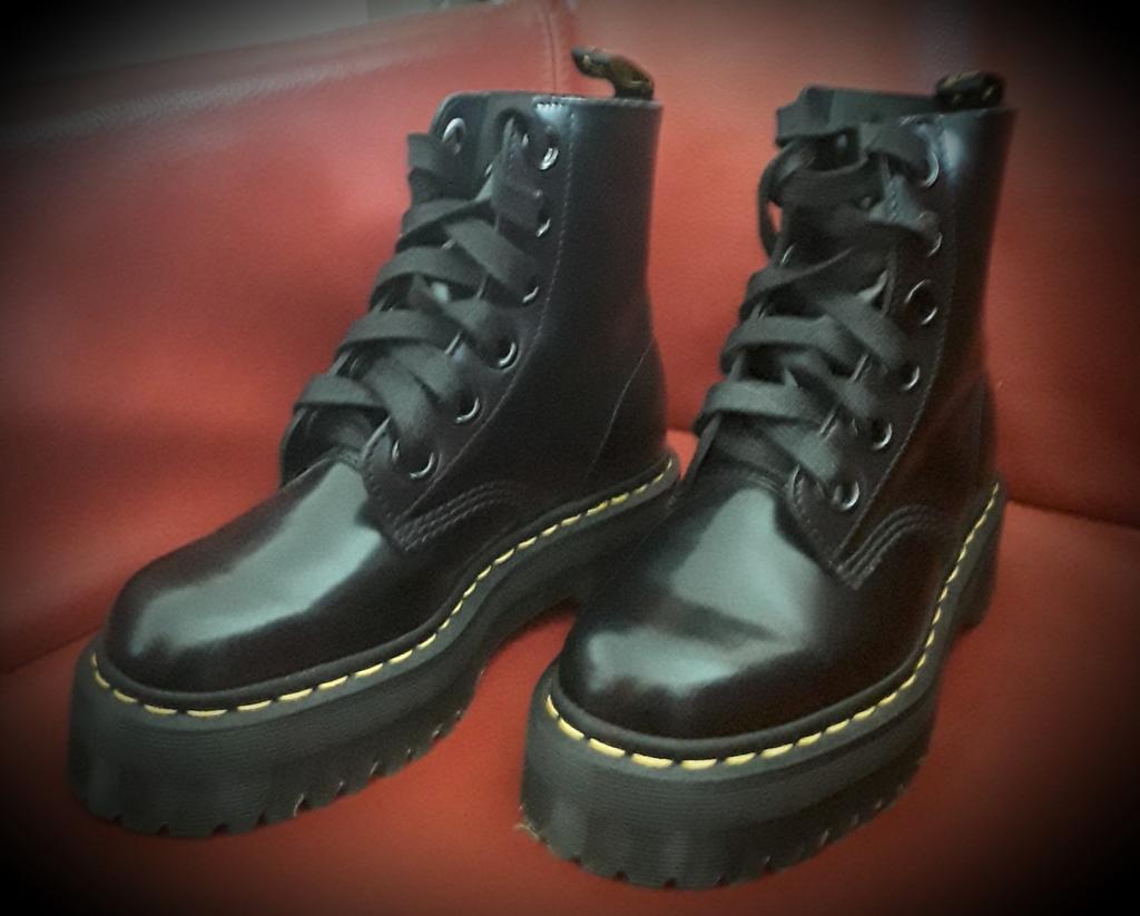 Dr martens 38, Kleding | Dames, Dr. Martens, Ophalen of Verzenden, Zo goed als nieuw, Zwart