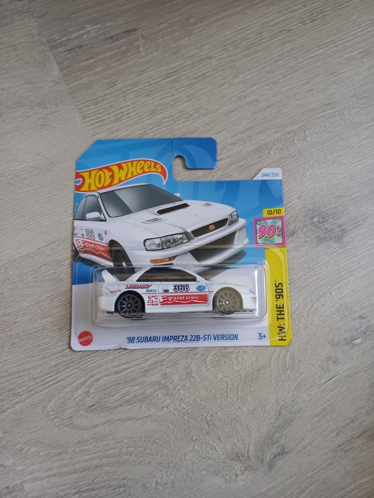 Hotwheels Subaru Impreza, Verzenden, Auto
