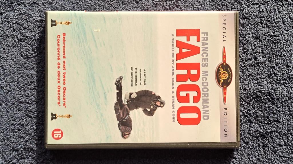 Fargo "Frances McDormand", Cd's en Dvd's, Dvd's | Thrillers en Misdaad, Zo goed als nieuw, Alle leeftijden, Ophalen of Verzenden