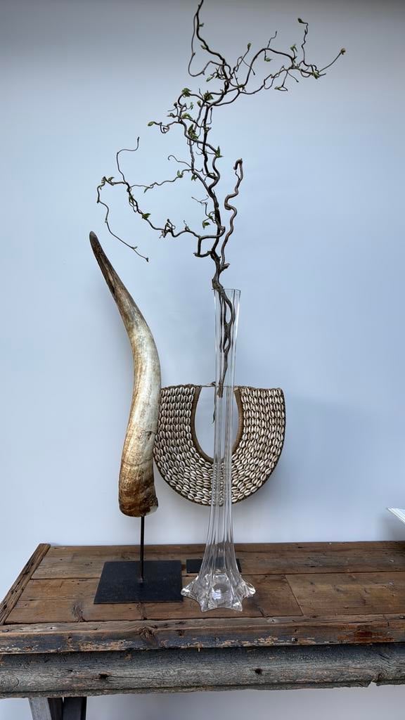 Solifleur vaas *NIEUW* 70cm, Huis en Inrichting, Woonaccessoires | Vazen, Ophalen, 50 tot 75 cm, Wit, Nieuw