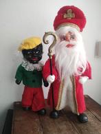 Oude sinterklaas en zwarte piet pop winkel etalage decoratie, Diversen, Sinterklaas, Verzenden