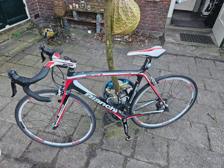 Bianchi racefiets - Carbon Nanotech - Ultegra, Fietsen en Brommers, Fietsen | Racefietsen, Ophalen of Verzenden