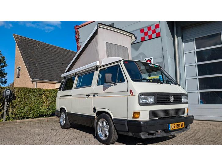 Volkswagen T3 California - Uniek - met 1.9 TDI motor, Caravans en Kamperen, Campers, Particulier, tot en met 4, Buscamper of Camperbus