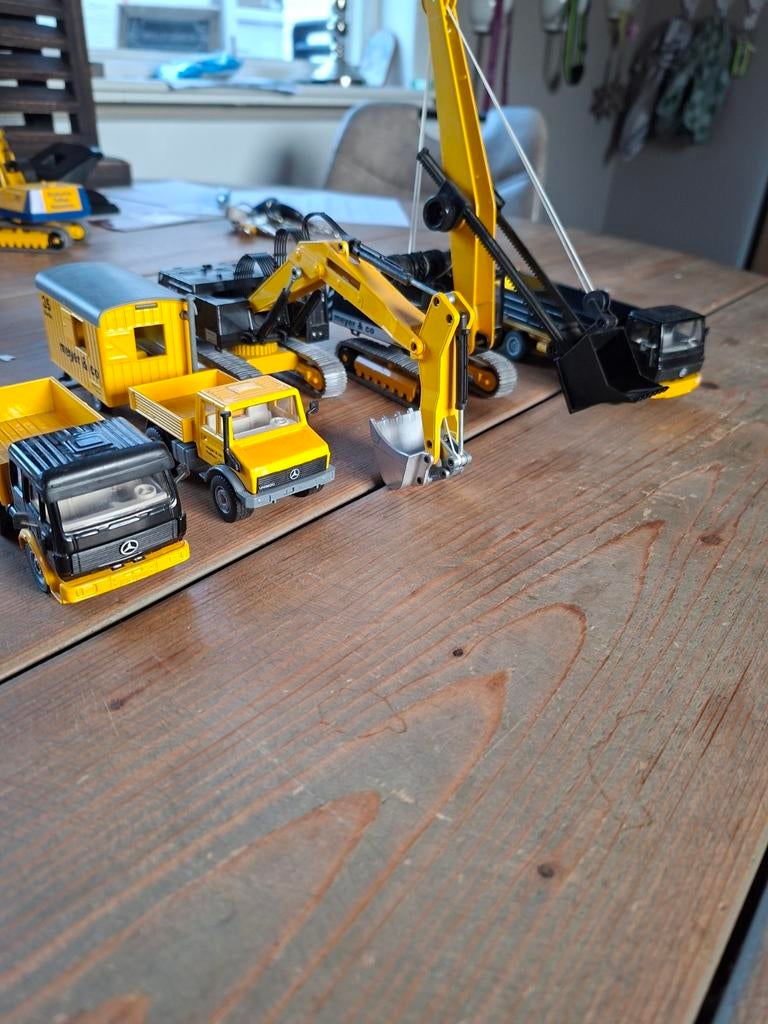 Mooi partij siku van Meyer &co, Ophalen of Verzenden, Zo goed als nieuw, Bus of Vrachtwagen, SIKU