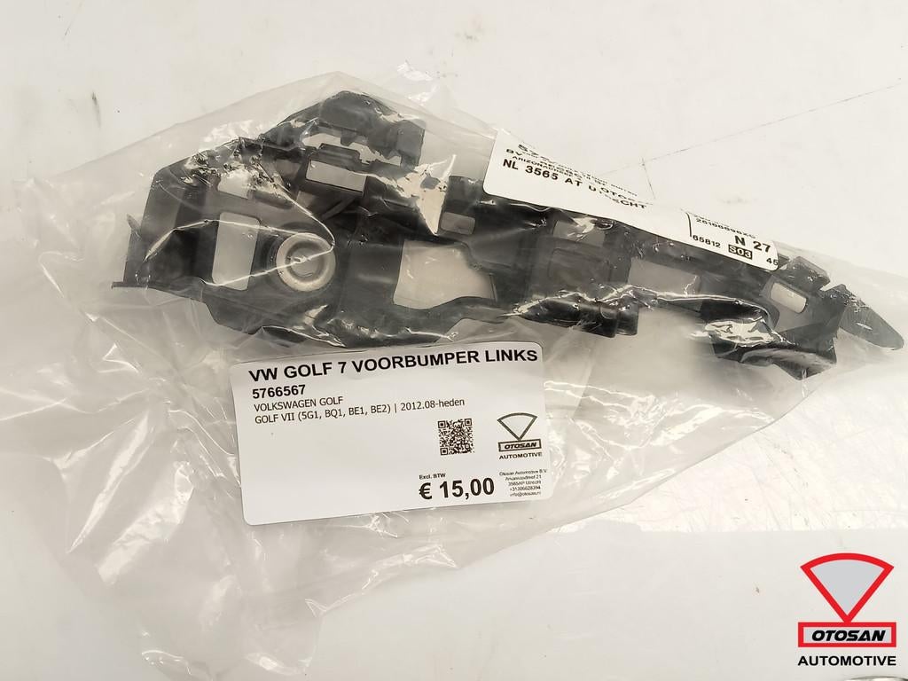 VW Golf 7 Voorbumper bumper Geleider Houder Links Nieuw, Volkswagen, Volkswagen AG, Bumper, Berliner Ring 2
38440  Wolfsburg, DE