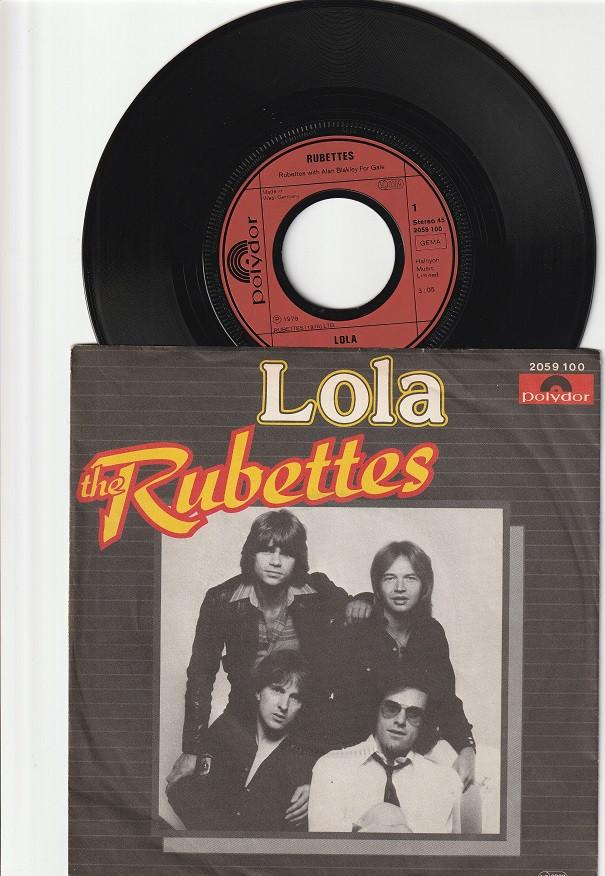 THE RUBETTES     -     LOLA     ///     STAY WITH ME   [7''], Cd's en Dvd's, 7 inch, Single, Pop, Fotohoes