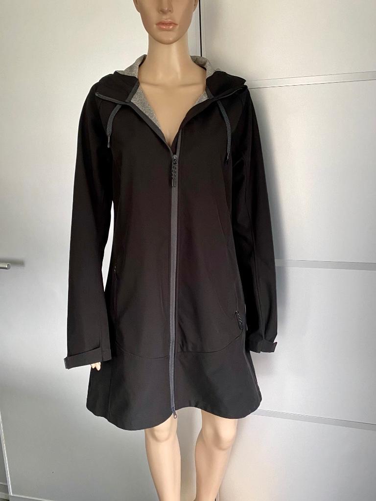 J529 Nieuw: Kjelvik maat 40=M softshell jas tussenjas parka, Maat 38/40 (M), Zwart, Nieuw, Ophalen of Verzenden