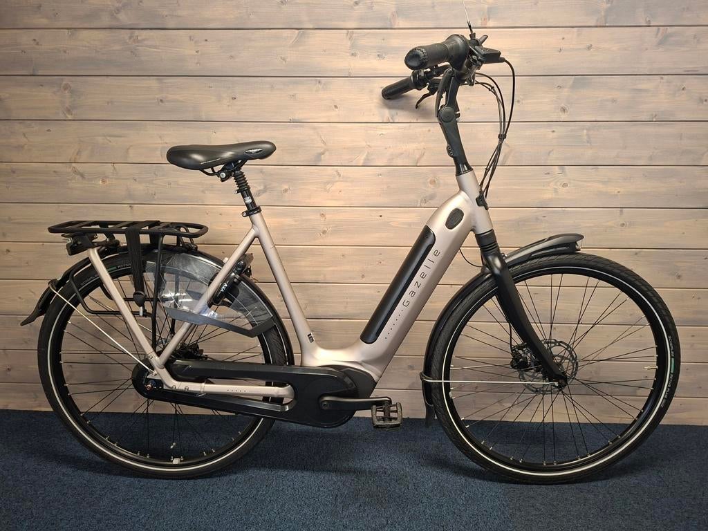 Gazelle Grenoble C8 Hmb dames 57cm sienna mat 2024., Fietsen en Brommers, Elektrische fietsen, 55 tot 59 cm, Ophalen, Zo goed als nieuw