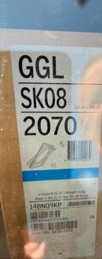 Velux dakraam GGL SK08 + EDT gootstuk NIEUW, Ophalen, Nieuw, 80 tot 120 cm, Dakraam