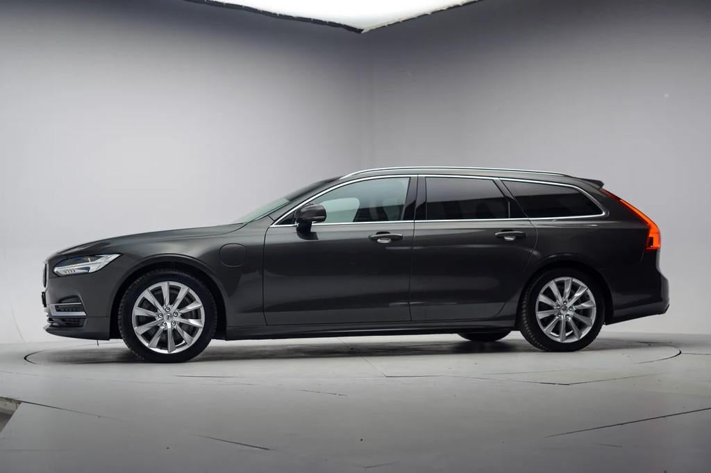 Volvo V90 2.0 T8 Twin Engine AWD Momentum Pro [ Leder Navi 3, Auto's, Volvo, Automaat, 4 cilinders, 1969 cc, Hybride Elektrisch/Benzine