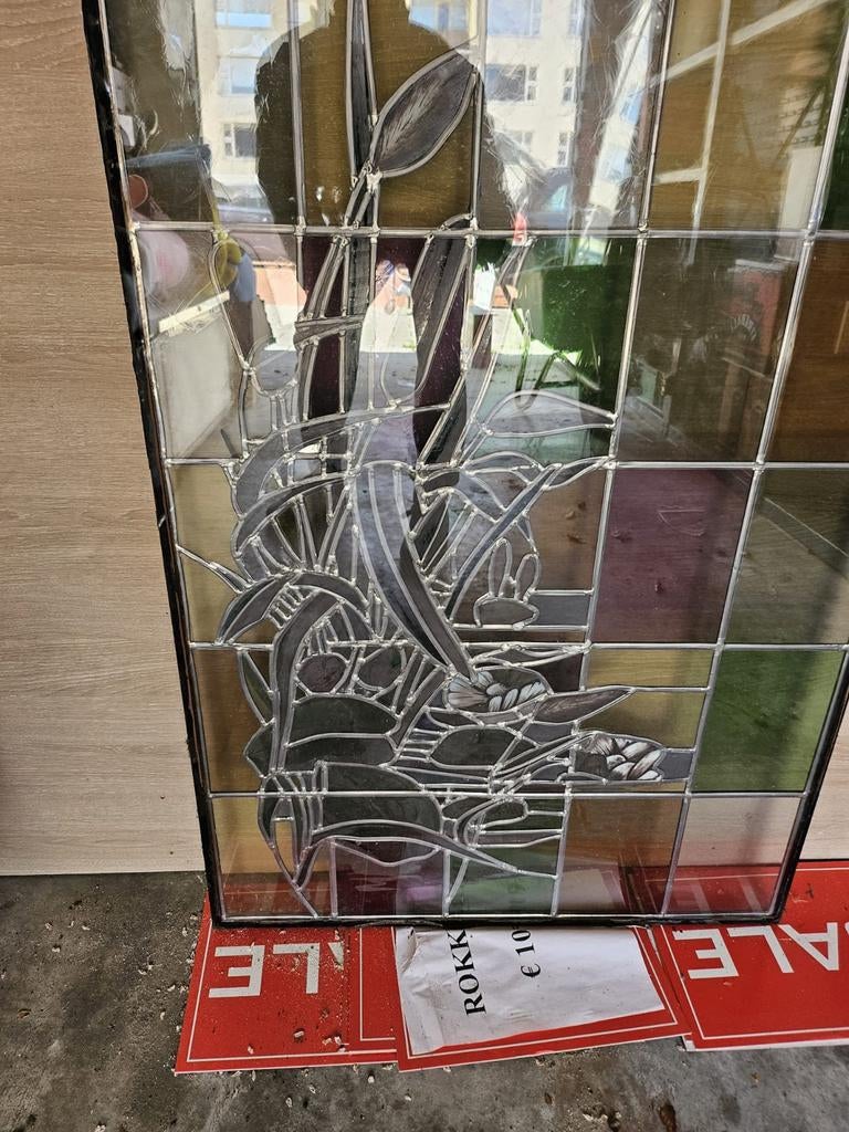 Glas en lood ramen tekoop, Doe-het-zelf en Verbouw, Glas en Ramen, Ophalen of Verzenden, 80 tot 120 cm, Gevelraam of Ruit, 160 cm of meer