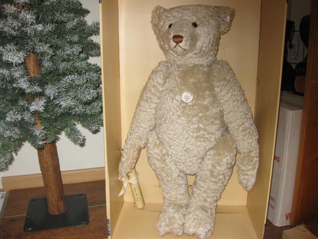 Steiff beer, Verzamelen, Ophalen, Zo goed als nieuw, Stoffen beer, Steiff